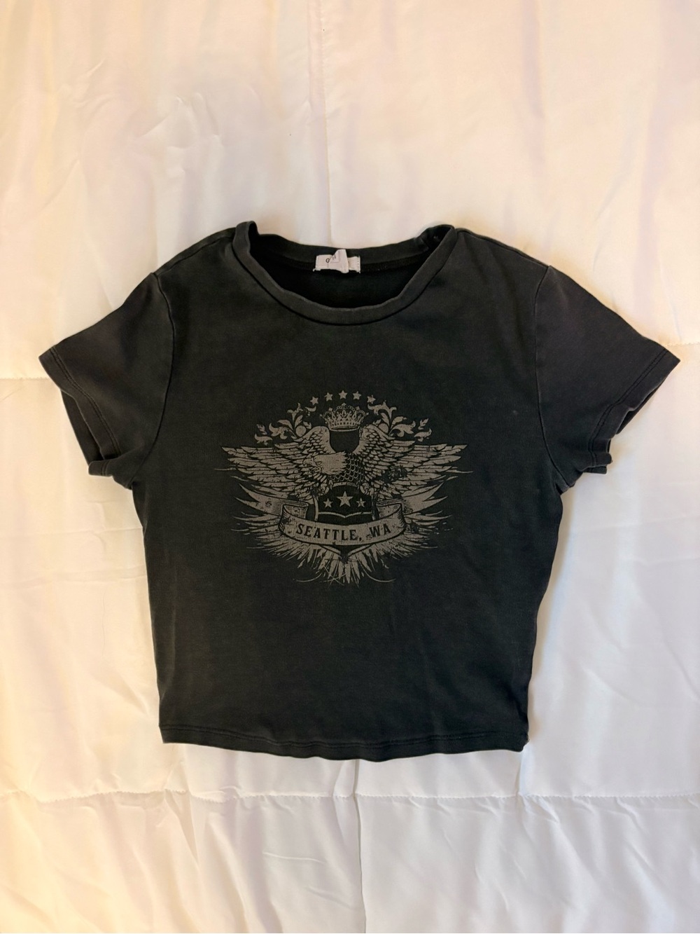 Garage Black Graphic Tee